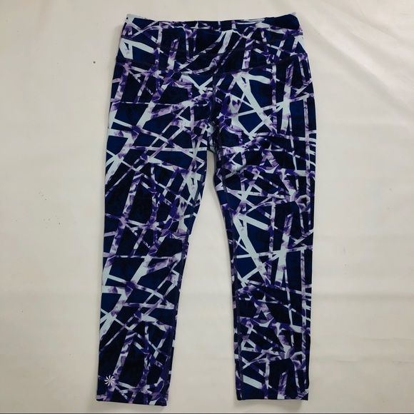Athleta Geometric Print Leggings XS - Picture 3 of 8